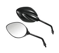 COPPIA SPECCHIETTI RETROVISORI MOTO ATTACCO MANUBRIO OMOLOGATI M8x1,25 LAMPA