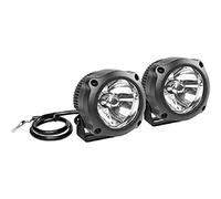 Lampa Coppia fari ausiliari Max-Lum 1 12V 4 LED alluminio impermeabili omologati per moto
