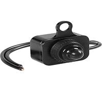 Lampa Interruttore On/Off 90463 Impermeabile 12V Alluminio Nero foro 6 mm