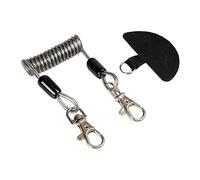 Anchor,cavo in acciaio con moschettoni di sicurezza multiuso,telefono,navigatore