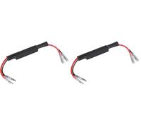 Lampa 91615 Resistenze Pre-cablate con connettori rapidi, 2 pz - 12V - 10 Ohm - 10 W (Confezione da 2)