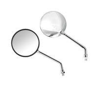 Specchietti Moto Retrovisori Omologati Cromati Specchi Scooter Attacco Manubrio