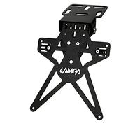 Lampa 91643 Aero-X Evo 3, portatarga Moto per targhe Italiane con Altezza ed inclinazione Regolabili