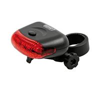 Fanale posteriore a 5 Led 3 funzioni: luce fissa, lampeggiante, rapido. Staffa