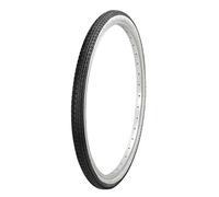 Pneumatico Slick ricambo x bici MTB 26' x 1,50 - 1,75 nero-bianco