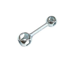 Lampa 94800 Chiave Esagonale, 10 Vie, Argento