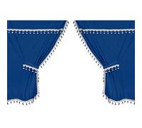 Premiere smart cabin, set tende microfibra per camion - Blu