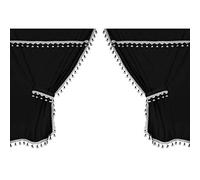 Premiere smart cabin, set tende microfibra per camion - Nero