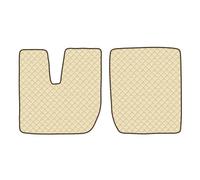 Coppia tappeti in Skeentex - Panna - compatibile per Iveco Stralis XP (09/16>12/