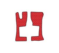 Coppia tappeti in Skeentex - Rosso - compatibile per Mercedes Actros MP4 (09/11>