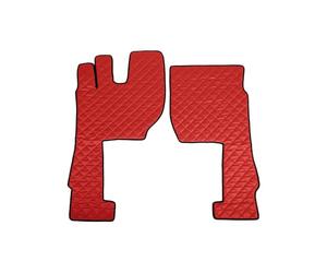 Lampa 96190 Tappeto in Ecopelle, Rosso