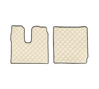 Coppia tappeti in Skeentex - Panna - compatibile per Man TGX (07/20>10/21) - Ma