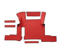 Tappeto centrale in Skeentex - Rosso - compatibile per Man TGX (01/17>06/20) aut