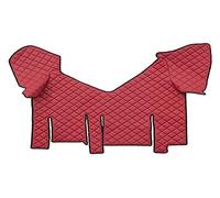 Tappeto centrale in Skeentex - Rosso - compatibile per Iveco Stralis (07/12>12/1