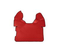 TAPPETO TAPPETINO CENTRALE DAF XF 105 ROSSO PER CAMION IN SIMILPELLE IMBOTTITO