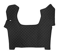 Tappeto centrale camion in similpelle imbottito Nero Iveco S-Way 2019-2024