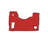 Tappeto unico in Skeentex - Rosso - compatibile per Mercedes Actros MP2 (04/03>1