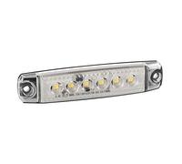 Luce Ingombro A 6 Led Montaggio In Superficie 12/24v Bianco Luci Perimetrali