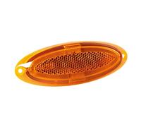 Luce a led ingombro omologata 12/24V arancio 124x45mm