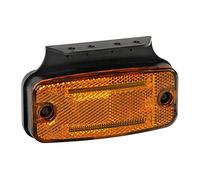 Lampa Fanalino luce ingombro C97021 - 2 LED catarifrangente 10/30V IP67 Omologato Arancio