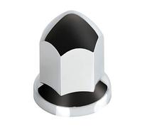 COPRIBULLONI CAMON 10 PZ Ø 32 mm IN ABS CROMATI MONTAGGIO A PRESSIONE DADI RUOTE