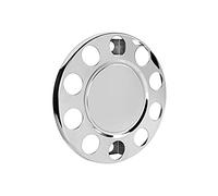 Coprimozzo acciaio inox per cerchi in lega Ø cerchio 422mm Ø fori 33mm Camion