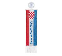 Mini-Sciarpa, confezione singola Croatia Decorazione per cabina, con ventosa ed