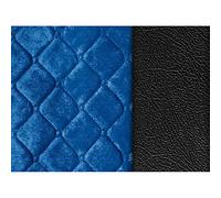 Lolita, coprisedile in Skeentex e poliestere Nero/Blu Qualità superiore: tessuto