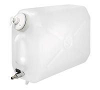 Tanica in plastica con rubinetto in metallo e dispenser porta sapone 25L Camion