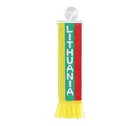 Mini-Sciarpa, confezione singola Lithuania Decorazione per cabina, con ventosa
