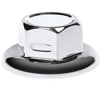 Set 40 copribulloni camion in acciaio inox lucidato diametro 32mm