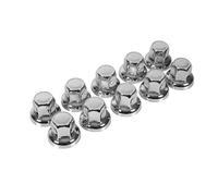 Lampa 98060 Set Copribulloni, 10 Pezzi IN METALLO - Ø 33 mm - Cromo