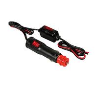 Spinotto per presa accendisigari con fusibile esterno - 12/24V