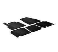 Set tappeti su misura in gomma - compatibile per Mercedes Citan (10/12>08/21) -