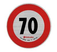 Contrassegno limite velocità - 70 Km/h