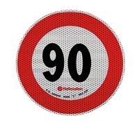 Contrassegno limite velocità - 90 Km/h