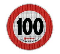 Contrassegno limite velocità - 100 Km/h