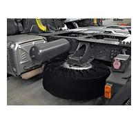 Lampa Copertura per ruota di scorta camion 98616 – Taglia M Ø 102 x 54 cm con bordatura di rinforzo