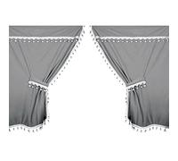 Lampa Set tende per camion Premiere 98632 in microfibra - Grigio