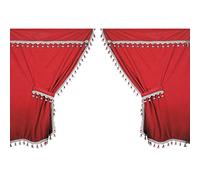 Premiere, set tende in microfibra per camion - Rosso