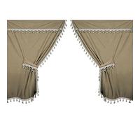 Premiere, set tende in microfibra per camion - Beige