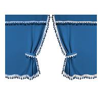 Oscura, tende centrali per camion, cabina alta - Blu