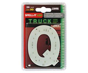 Lampa 98825 Spell-It LED, 90 mm, 24V - Verde - Q