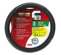 Coprivolante camion in eco-pelle traforata Crome Strip Premium - 42-44cm