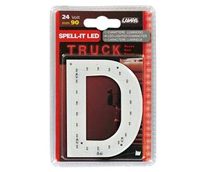 Lampa 98933 Spell-It LED, 90 mm, 24V - Rosso - D