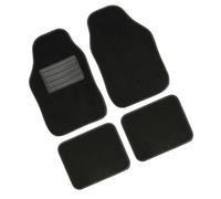 Lampa Tappetini auto Basic – Set 4 pezzi universali in moquette nero, fondo antiscivolo