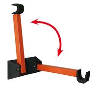 PORTABICI DA MURO PORTA CICLO BICICLETTA PARETE GARAGE SALVASPAZIO GANCI BRACCI