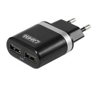 Caricabatteria da rete con 2 porte Usb - 2400 mA - 100/230V