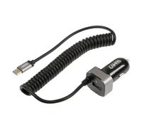 Caricabatteria Usb type-C + 1 porta Usb Fast Charge 3000 mA - 12/24V
