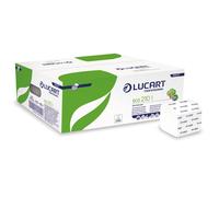 Lampa Carta igienica interfogliata Lucart Eco 210 - 2 veli, goffrata bianca, 210